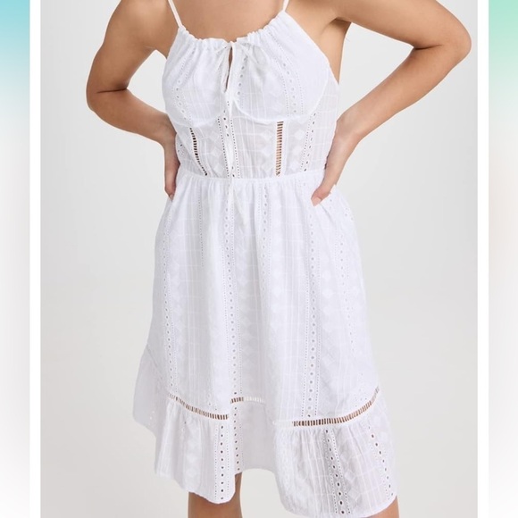 Maaji Dresses & Skirts - Maaji Kamala Dress White Eyelet Size Small